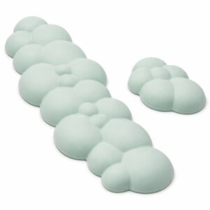Cloud Ergonomic Keyboard & Mouse Wrist Rest Set – Mint Green – Soft Cushion Supp
